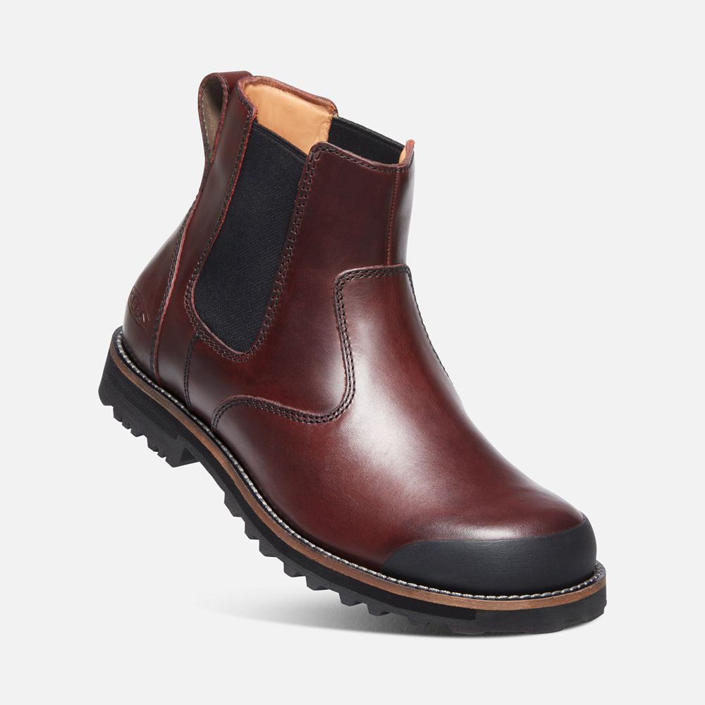 Bottes Chelsea Keen Homme Rouge/Marron | The 59 Ii Limited | ATURE-6432